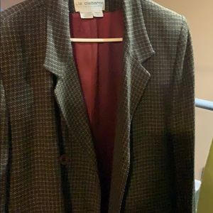 Liz Claiborne tweed blazer